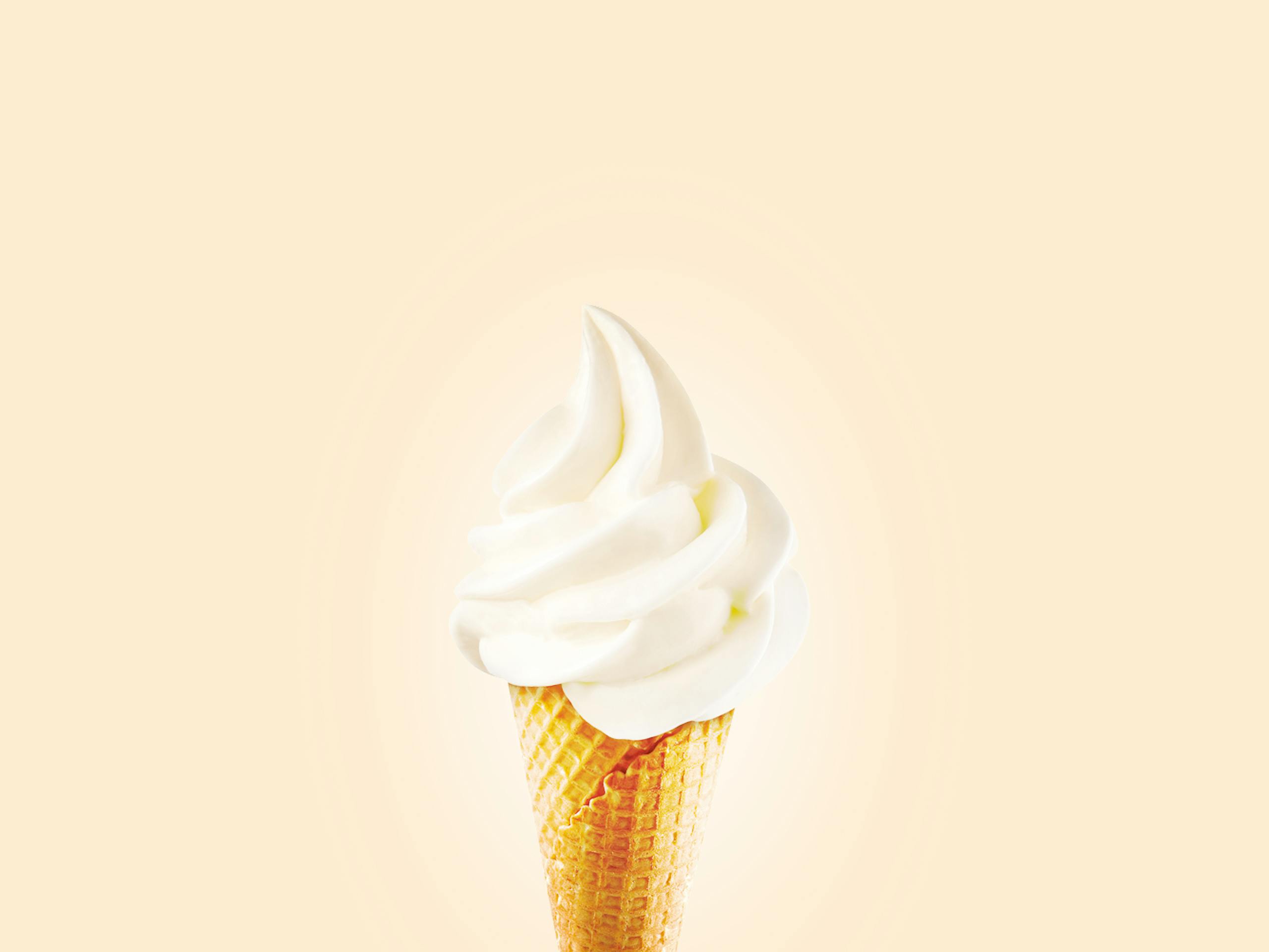 Ice Cream Cone Vanilla